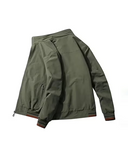 Mens Jacket with Denim hub