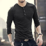 2 COLOR LONG SLEEVE TSHIRS FOR MEN