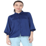 Wardrobe Blue Plain Shirt