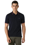 Van Heusen Men's Solid Polo Regular Fit T-Shirt