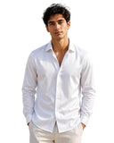Men's Cotton Shirt | Casual and Formal | Plain | Full Sleeve | Summer - Regular Fit | Giza Cotton |
