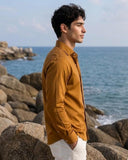 Men's Cotton Shirt | Casual and Formal | Plain | Full Sleeve | Summer - Regular Fit | Giza Cotton |