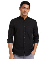 Mens Cotton shirt for black