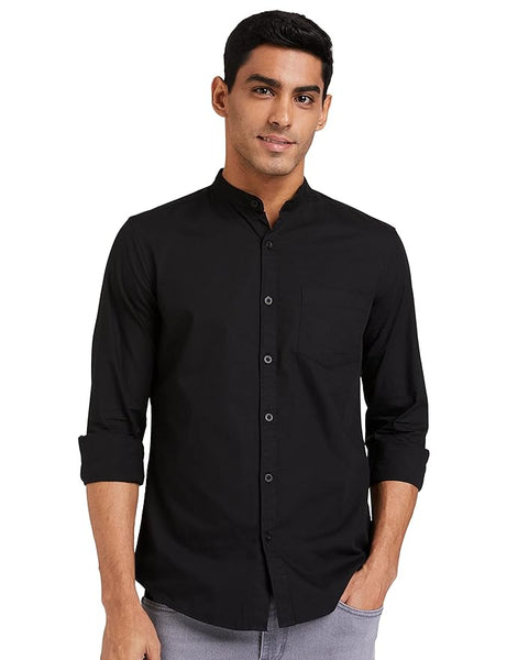 Mens Cotton shirt for black