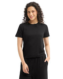 T-shirt regular fit cotton and silk861