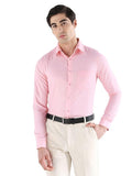 Amazon Brand - Symbol Men's Solid Cotton Formal Shirt | Plain | Full Sleeve - Regular Fit (Available in Plus Sizes)