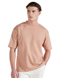 Mens pure silk tshirt