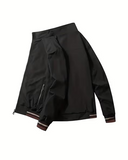 Mens Jacket with Denim hub