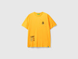 T-shirt with print in organic cotton