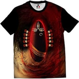 CLASSY ROUND TSHIRT RED COLOR 711 pure cotton tshirt