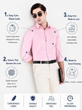 Symbol Premium Men's Casual Cotton Poplin Shirt (Regular Fit)