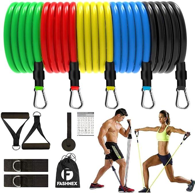 A Resistance Tube with Foam Handles,