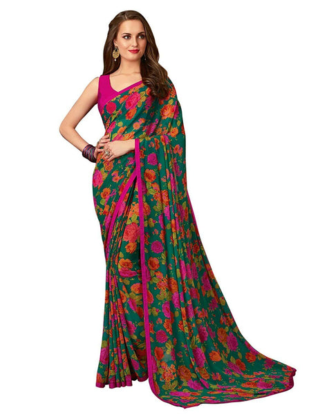 Semi Georgette Classic Saree