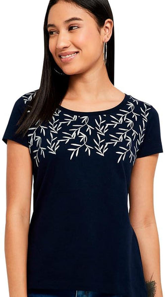 Casual printed half sleeve tshirt for Women's21