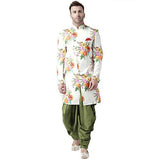 Buy Mens poly viscose Indo Western Kurta