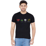 Plain tee shirt casual look best choice 2381