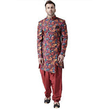 Buy Mens poly viscose Indo Western Kurta