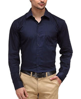 Navy Blue Formal Shirt For Men