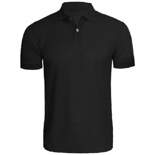 Mens Black Printed round neck Tshirt