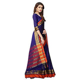 Indian Beauty Women's Poly Cotton Saree 3
