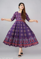 Women's Cotton Printed dress