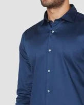 Premium Blue Poplin shirt